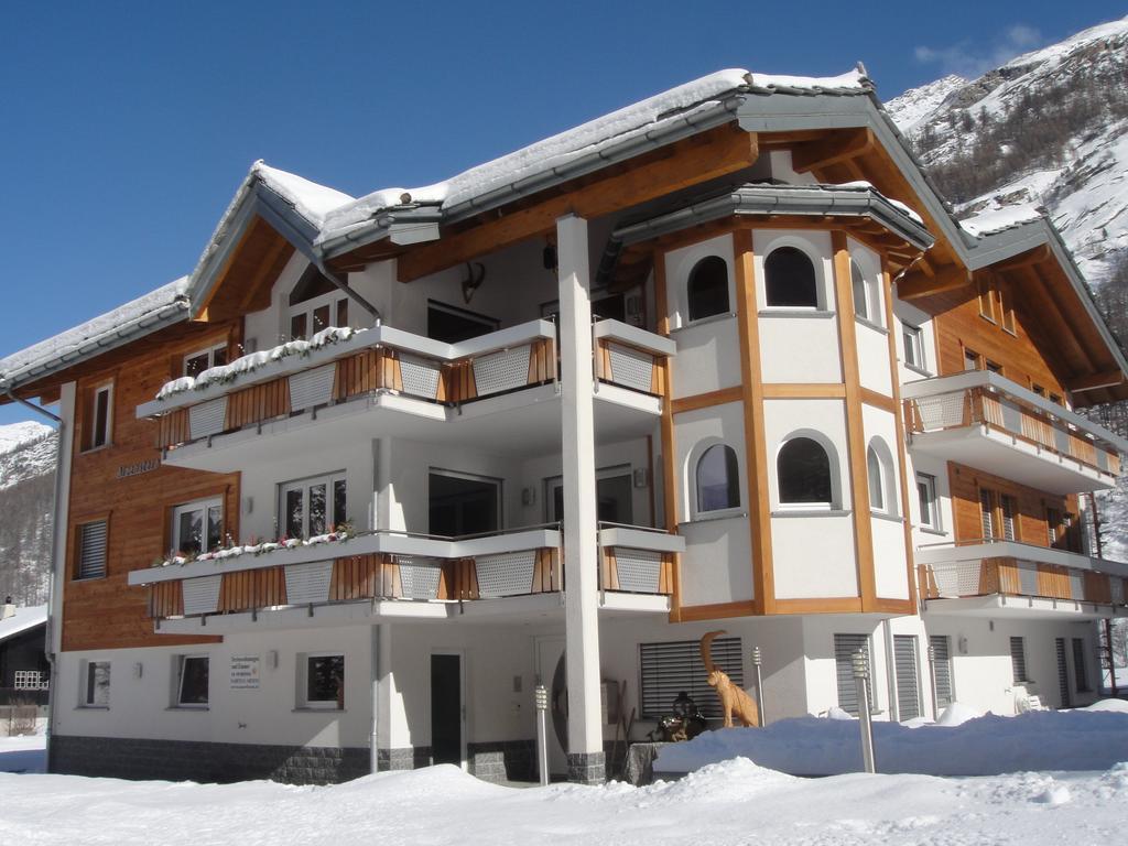 Haus Alpenstern Leilighet Saas-Grund Eksteriør bilde