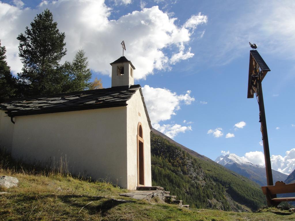 Haus Alpenstern Leilighet Saas-Grund Eksteriør bilde