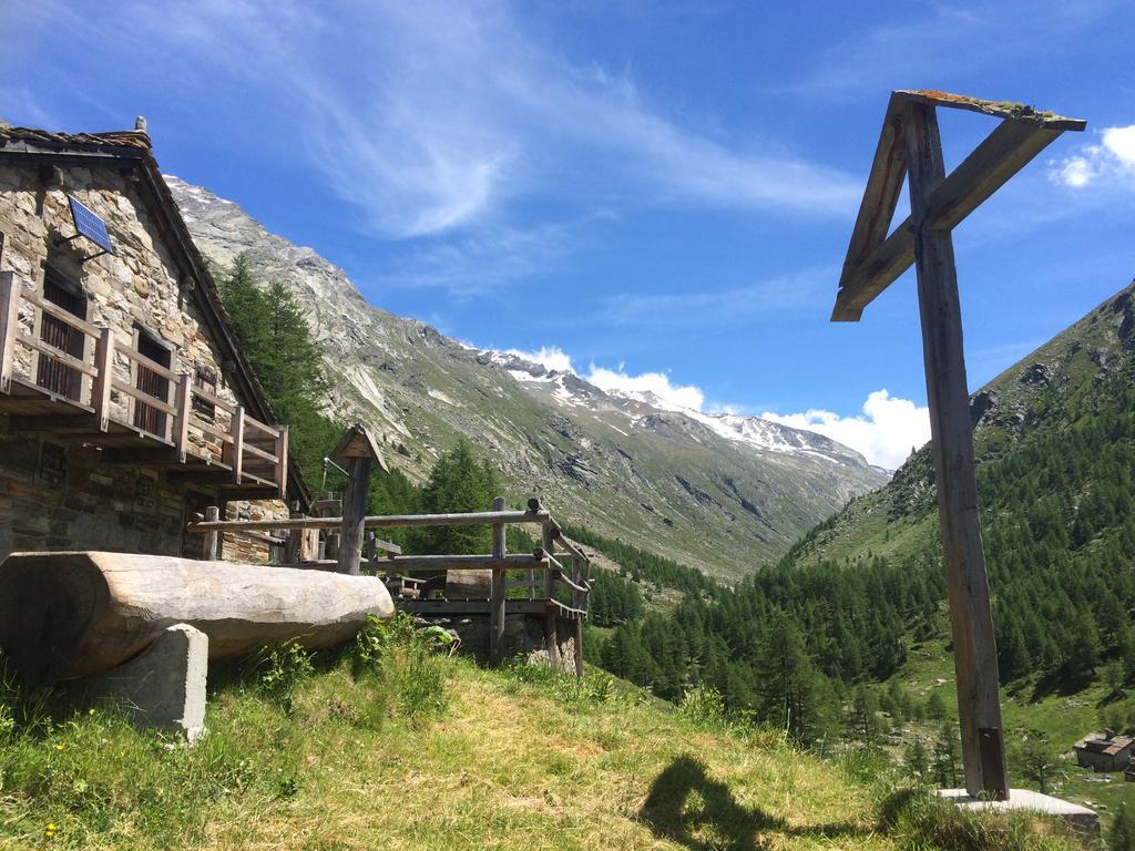 Haus Alpenstern Leilighet Saas-Grund Eksteriør bilde