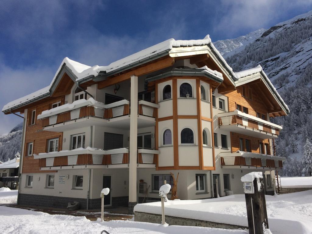 Haus Alpenstern Leilighet Saas-Grund Eksteriør bilde